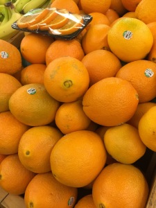 Navel oranges to add Vitamin C and sweetness into our juice